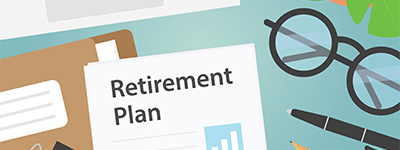 Folder with Retirement Plan